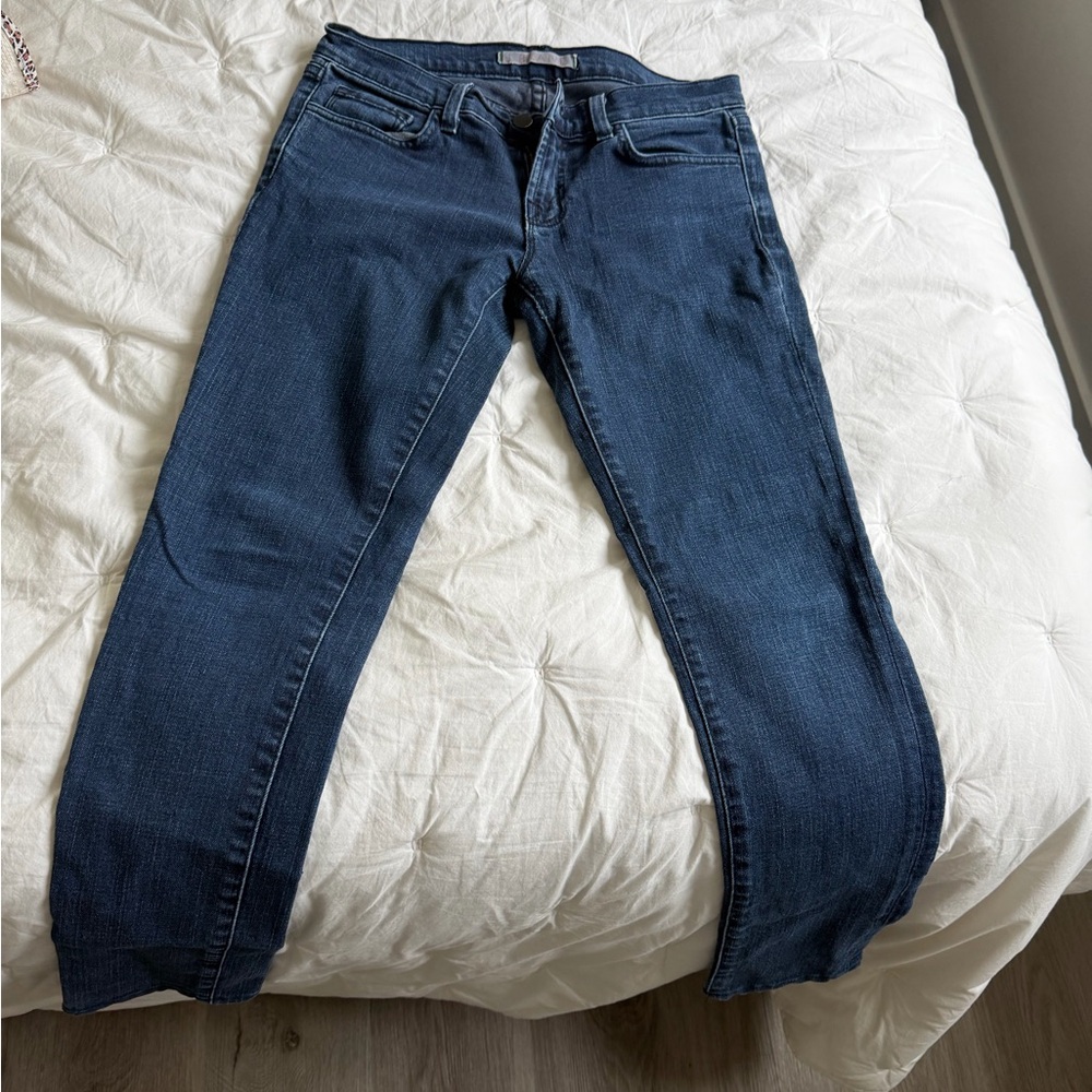 J Brand Midnight Blue Skinny Jeans